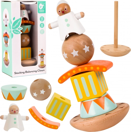 Holz-Puzzle Clown-Balancer Classic World