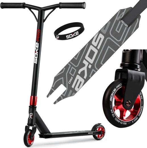 Freestyle-Scooter SOKE PRO rot
