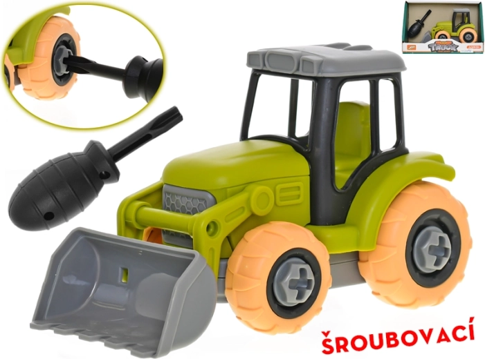 Schraubbarer Traktor 14 cm mit Freilauf