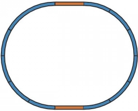 PIKO Gleis-Set A – Grundoval H0