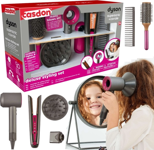 Casdon Deluxe-Haarstyling-Set Dyson