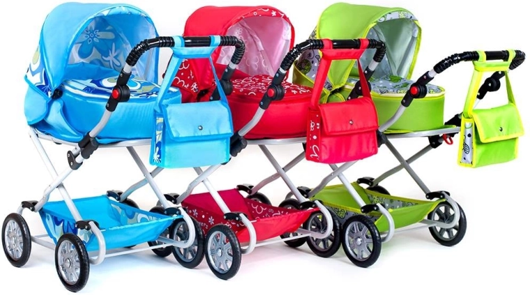 Zwei Konfigurationen in einem – Babywanne und Sportwagen