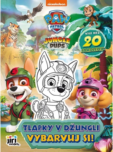 Malbuch PAW Patrol: Pfoten im Dschungel