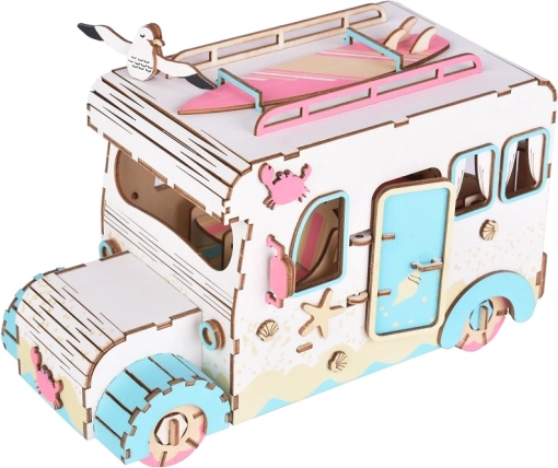 Holz 3D Puzzle Wohnmobil