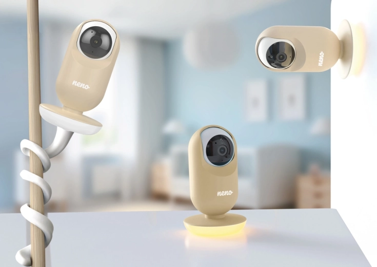 Vom Empfänger steuerbare Schwenkkamera und 4× Zoom