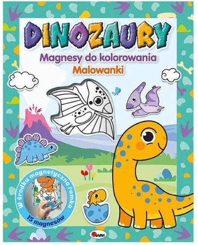 Ausmalmagnete Dinosaurier