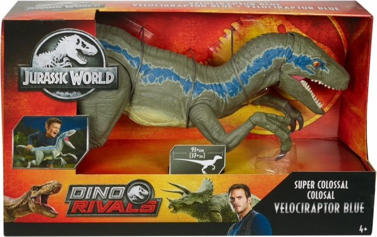 Riesiger Dinosaurier JURASSIC WORLD Blue – bewegliche Figur
