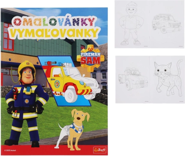 Malbuch Feuerwehrmann Sam