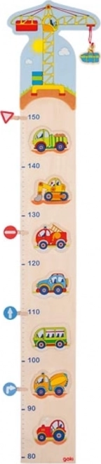 Holzwachstumsmesser mit Fahrzeugmotiv GOKI