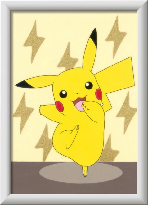 CreArt Malen nach Zahlen – Pokémon Pikachu