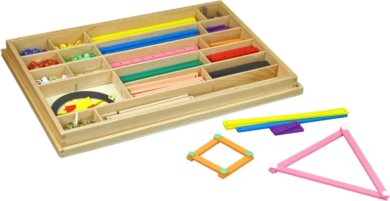Moyo Montessori geometrisches Legematerial