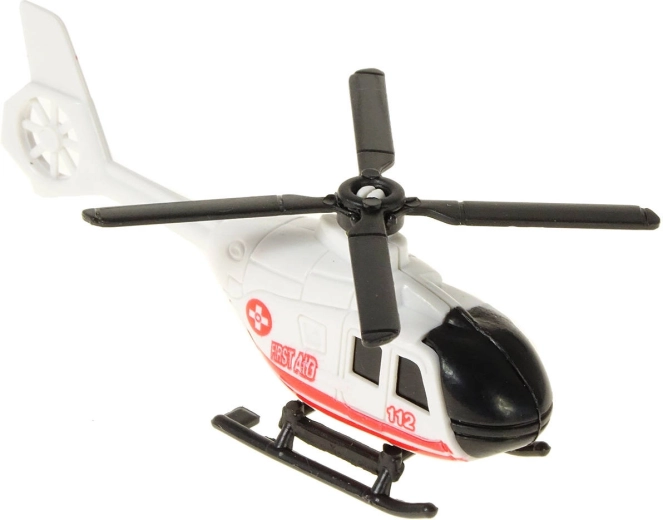 Der Hubschrauber bringt Luftunterstützung