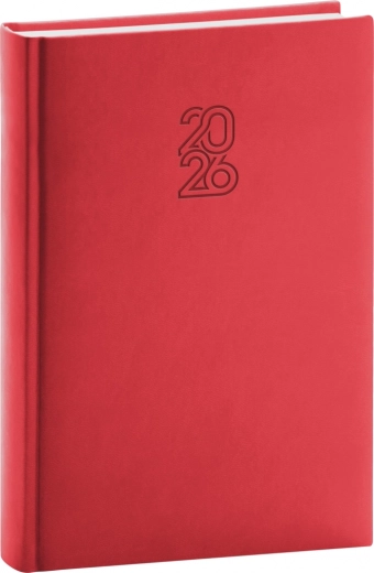 Tagesplaner 2026 Rot