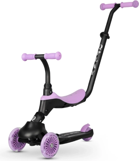 3-in-1: vom Laufrad zum Balance-Roller