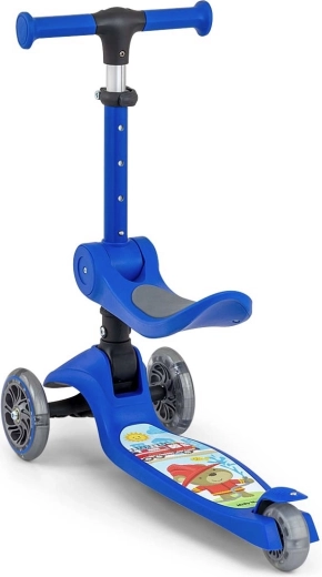 Stabiles dreirädriges Design mit Sitz