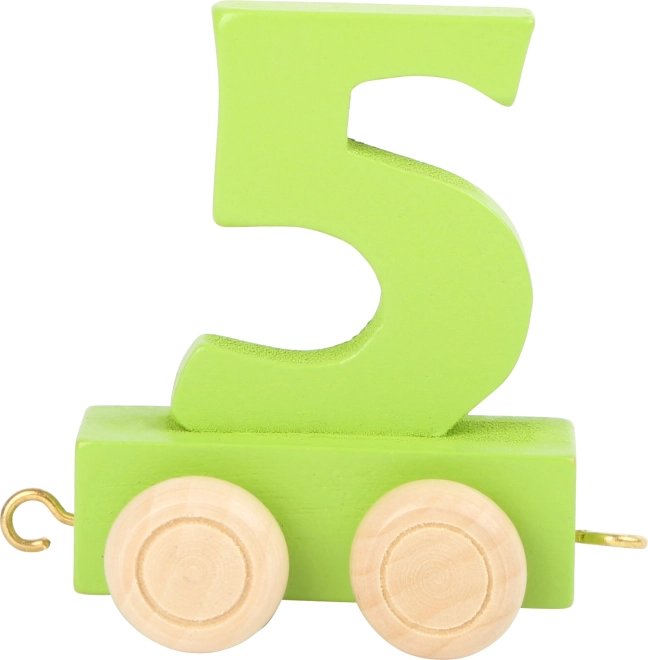 Waggon für Holzeisenbahn - Zahl 5
