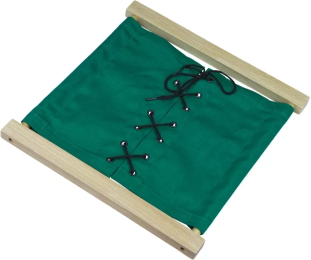Montessori-Rahmen mit Schnürsenkel