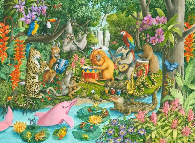 RAVENSBURGER Puzzle Kapelle des Regenwaldes XXL 100 Teile