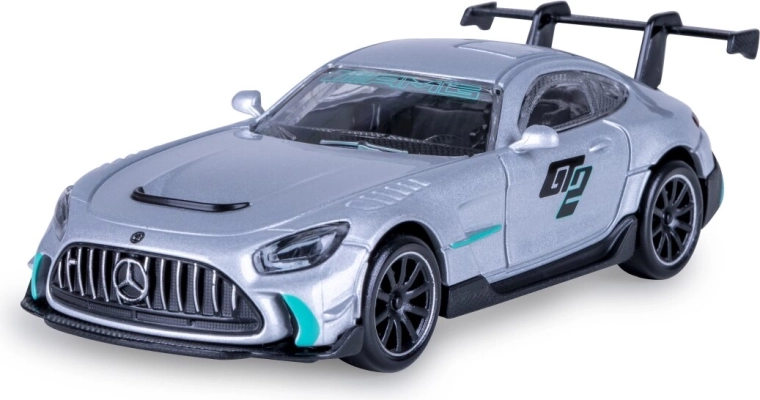 Metallmodell Mercedes-AMG GT2 im Maßstab 1:43, silber