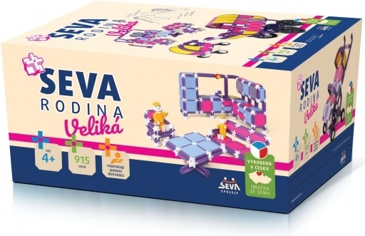 Seva Rodina große Baukasten 915 Teile