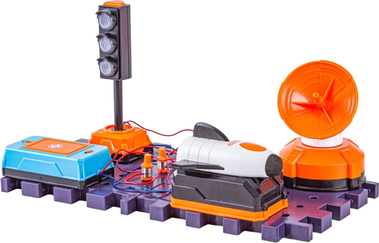 Bauen Sie einen funktionierenden elektronischen Stromkreis