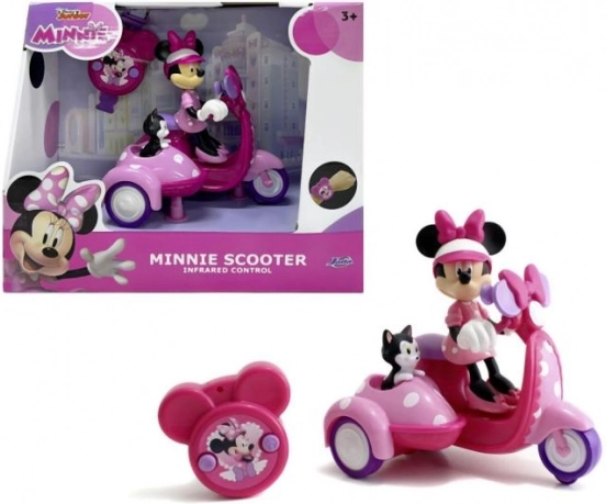 RC-Roller MINNIE mit Beiwagen und Figuren