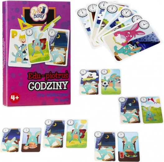 Muduko Karten Piotruś Uhren – Lernspiel