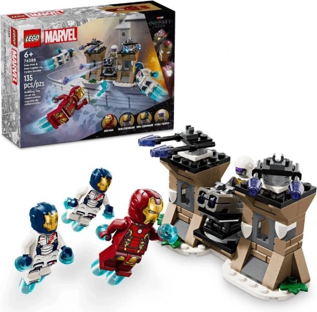 LEGO Marvel Iron Man und Iron Legion vs. HYDRA-Soldat