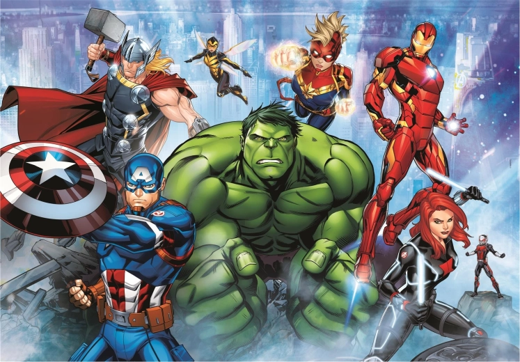 Puzzle 180 Teile Superfarbe Avengers