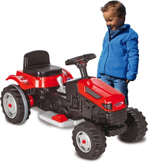 Jamara Kinder-Elektrotraktor Strong Bull rot 6V