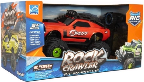 Geländereifen und erhöhter Unterbau