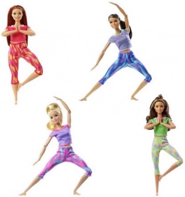 Barbie in Bewegung - Puppen für Yoga und Wellness