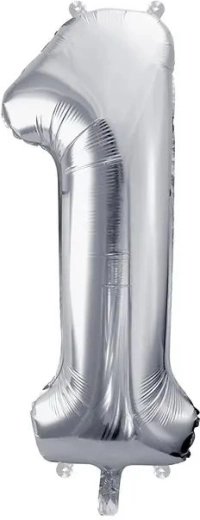 Elegante silberne Metallic-Optik