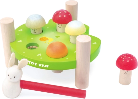 Hämmerchenspiel Fröhliche Fliegenpilze von Le Toy Van