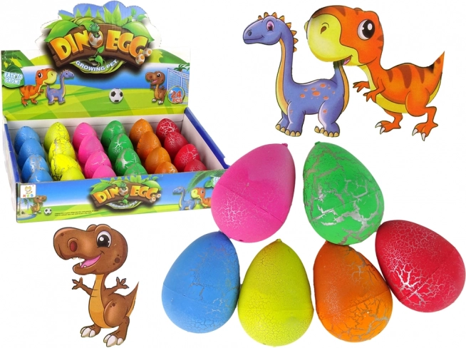 Magisches Dino-Ei zum Schlüpfen, 6 cm groß