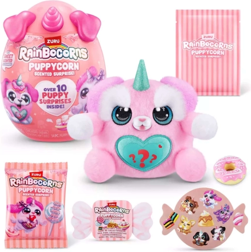 Zuru Rainbocorns Puppycorn Surprise Plüschhündchen mit Überraschung – 1 Stück