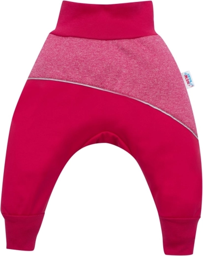 Softshell-Babyhose rosa 68 (4–6 Monate)