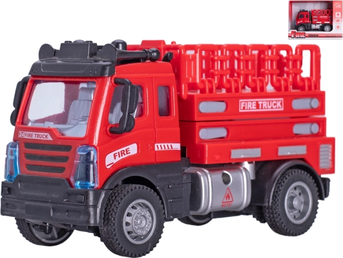 Feuerwehrauto mit Hubarbeitsbühne 12 cm
