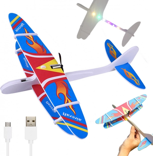 Polystyrol-LED-Flugzeug mit Elektromotor