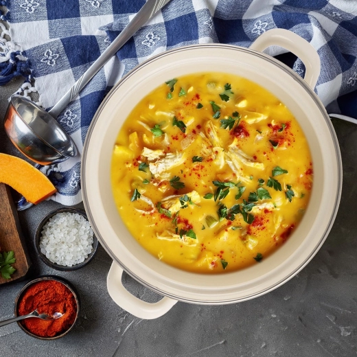 Bequemes Servieren und einfache Pflege