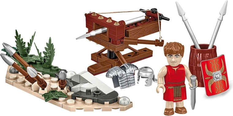 Mini-Diorama und reichhaltiges Zubehör