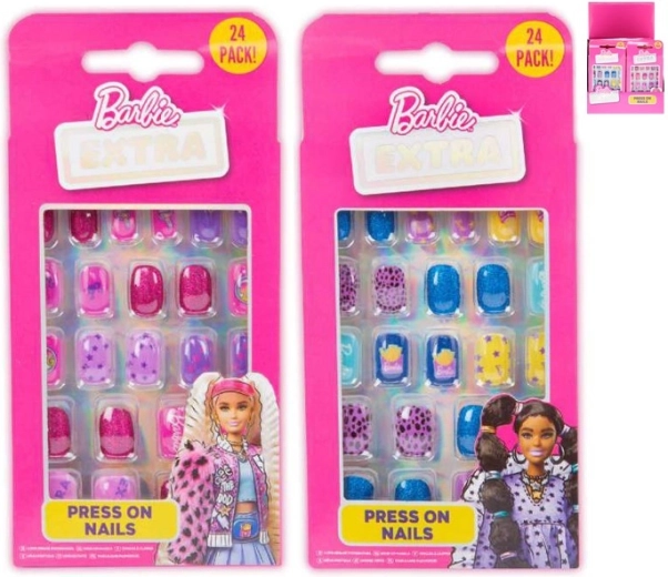 BARBIE Aufklebbare Nägel-Set für Kinder