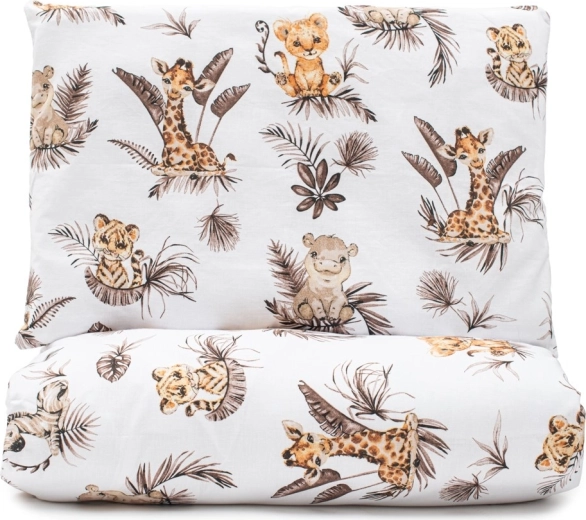 Farbbeständiger Druck mit Safari-Motiv