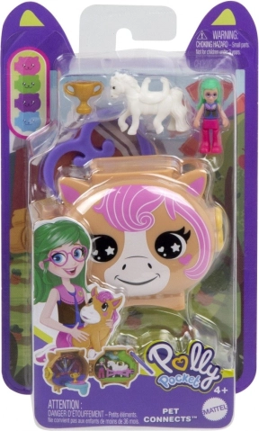 Kompaktes Spielzeug Polly Pocket mit Figuren