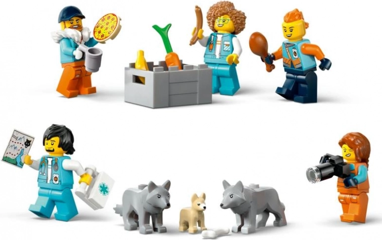 Expedition mit fünf Minifiguren