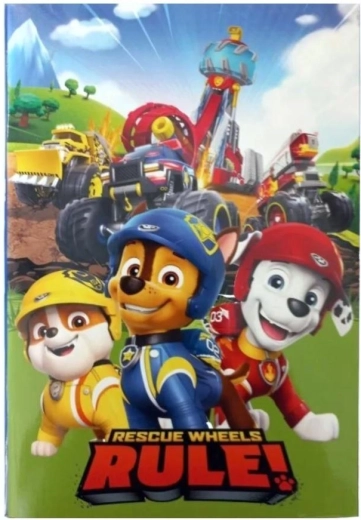 Genähtes Heft Paw Patrol B5 40 Blatt