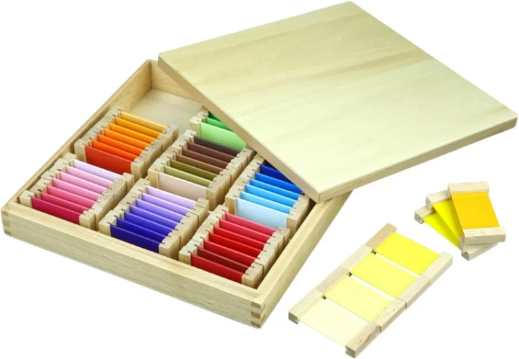 Montessori-Farbplättchen 3 – Farbtöne