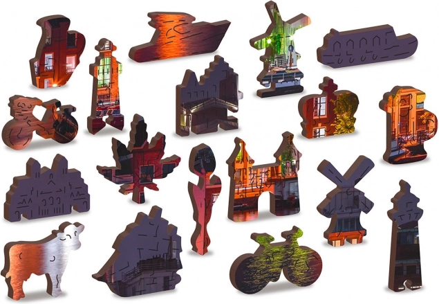 Originell geformte Figurenteile