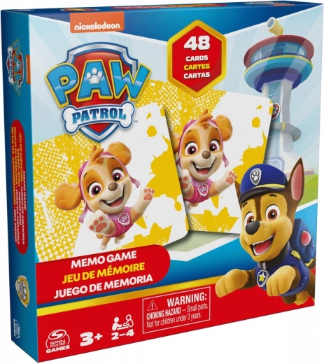 Pexeso PAW PATROL – Gedächtnisspiel für Kinder
