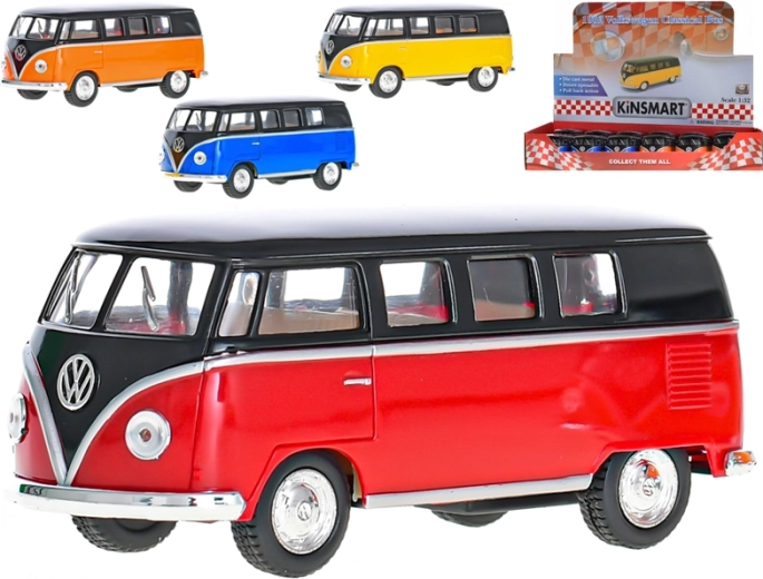 Metallmodell des Busses Volkswagen Classical 1962 1:32